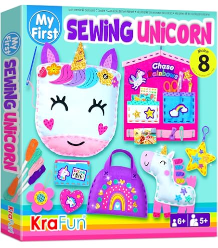 Kit De Manualidades Puertas De Hadas De Unicornio Baker Ross - Pack De 4, Incluye Piezas De Espuma Autoadhesivas, Para Niños Desde 3 Años