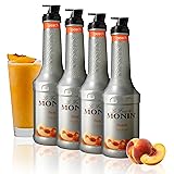 Monin - Peach Purée, Sweet & Juicy Purée, Natural