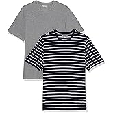 Amazon Essentials Mens Cotton Regular-Fit Short-Sleeve Crewneck T-Shirt