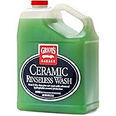 Griot's Garage Ceramic Rinseless Wash for Car Cleaning and Detailing, No-Rinse Cleaner, Washing Soap for RVs, Boats, Trucks, Motorcycles, 10853, One Gallon