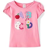 Gymboree Girls and Toddler Embroidered School T-Shirt