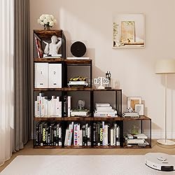 Ksuefao Cube Storage Organizer, Small Bookshelf