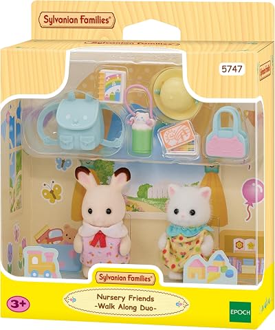 Sylvanian Families 5747 Nursery Friends Walk Along Duo Doll Set