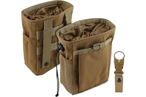 GGBUY Drawstring Highend Rock Climbing Chalk Bag with a Carabiner Different Pockets for Climbing Bouldering, Gymnastics, Gym Pouch, Cross Fit and Lifting