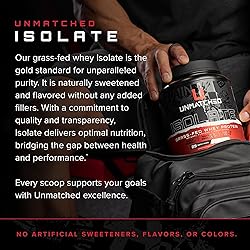 Unmatched Isolate Grass Fed Whey Protein | Muscle
