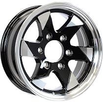 Bullet Hole Wheels 6 Lug ECustomrim Aluminum Trailer Wheel 16X6 16 X 6 ...