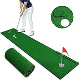 Putting Green Golf Putting Mat Practice Putting Matt for Indoor Outdoor