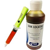Pool Dye Leak Detection Kit | Fluorescent Yellow Pool Dye Syringe &amp; Refill Bottle | Solves #1 Complaint DIYers (Yellow)