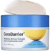 HOLIKA HOLIKA Cerabarrier Moisture Active Cream - Face Hydrating Barrier Repair - 5 Ceramide Complex, Phytosterols, Ectoin - Deep Moisture Lock Korean Skincare for Dry Sensitive Skin, 1.69oz