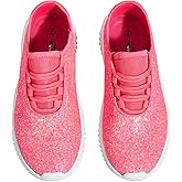 K KIP WOK Fashion Glitter Sneakers for Womens Silp On Running Shoes Lightweigt Tennis Walking Sneakers