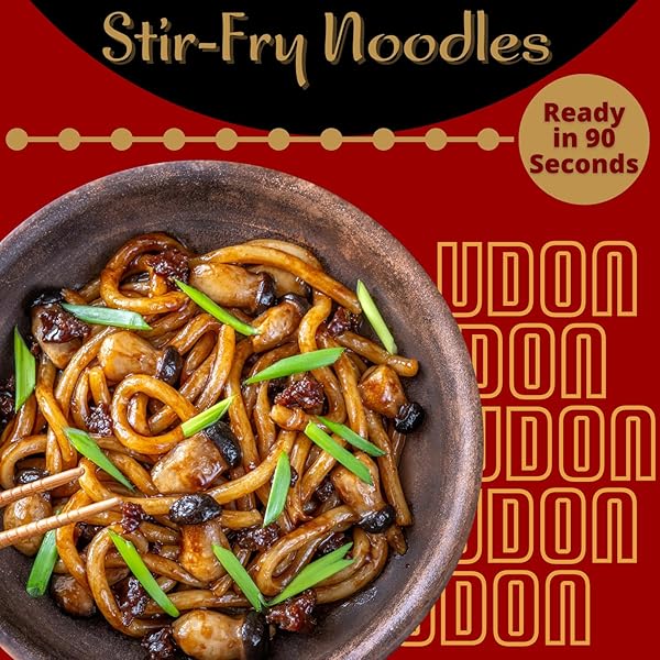 KA ME NOODLE STIR FRY UDON, 14.2 OZ