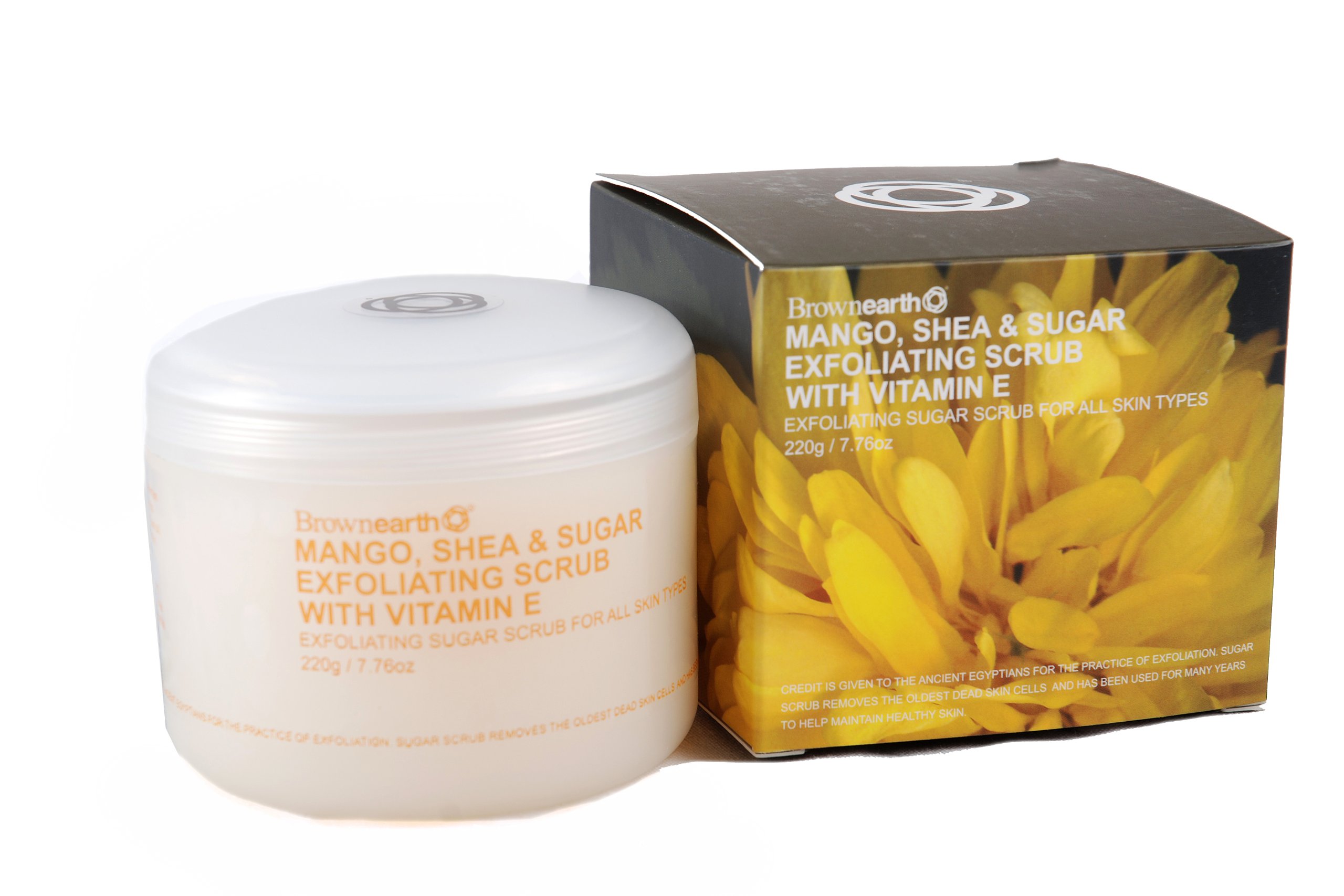 Brown Earth Mango Shea Sugar Scrub 220g