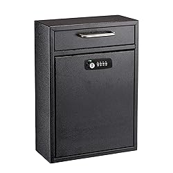 AdirOffice Wall Mount Mailbox - Combination Mailbox