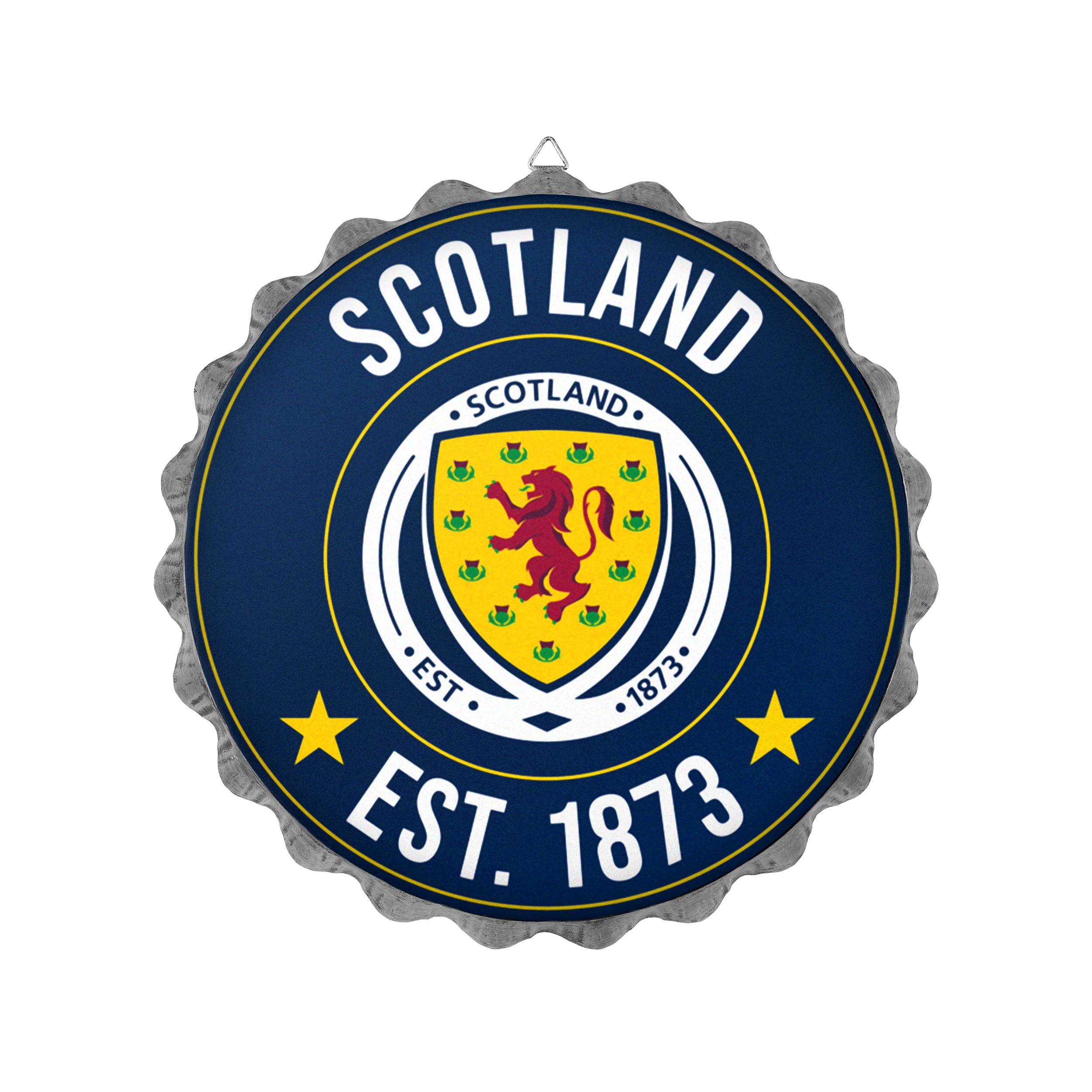 FOCO Officially Licenced Wall Mounted Football Bottlecap Sign (Scotland)