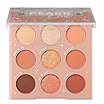 ColourPop Eyeshadow Palette - Eye Makeup Palette with Matte, Metallic, Matte Sparkle & Glitter Finishes - High-Pigment Eye Makeup with a Long-Wearing Formula - Peach Out (0.3 oz)