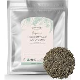 Starwest Botanicals Organic Raspberry Leaf, Cut &amp; Sifted - Bulk 1 lb Bag | Herbal Loose Leaf Tea, Caffeine Free Natural Herbs, Pure Dried Raspberry Leaf, Certified Kosher, Non-GMO