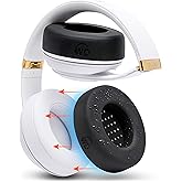 WC SweatZ Studio - Patented Earpad Covers for Beats Studio 3 (A1914) & Beats Studio 2 (B0500 /B0501), Made by Wicked Cushions | Sweatproof & Easily Washable | Black