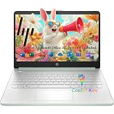 HP Laptop 2026 Student Business, Copilot AI+Office 365, 128GB UFS Intel CPU | 500GB Ext HDD, Windows 11 Home, Micro-edge Display, WiFi 6, Bluetooth, Long battery life, Portable Size &amp; Lightweight