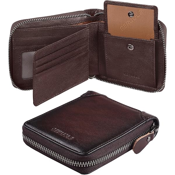 Portafoglio Uomo Rovicky Pelle Bicolore - Resistente e Capiente RFID