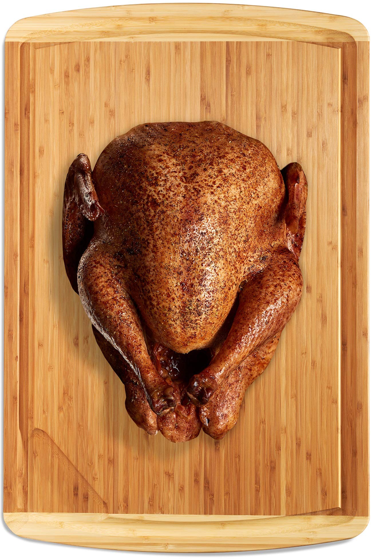 30 x 20 Organic Extra Large Cutting Board with Lifetime Replacements – Wood Bamboo Chopping Board - Wooden Butcher Block Cutting Board for Carving Turkey, Grilling Brisket and BBQ - by Greener Chef