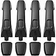Lcyolada 4Pcs Exterior Door Handles for Hummer H3 2006 2007 2008 2009 2010,Front and Rear,Left Driver & Passenger Right Side,Replaces 83403,Black