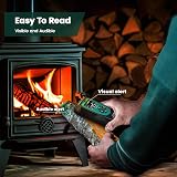 ERICKHILL Wood Moisture Meter Non-Invasive Damp Meter with 4 Modes LCD Backlight view 4