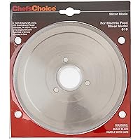 Chef'sChoice S610012 Multi-Purpose Non-Serrated Blade for Models 607, 607E, 609, 609E, 610, 6102, 615, 615A Food Slicer, 7-in