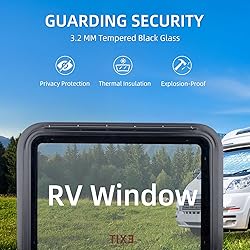 RVSNAIL RV Window for Trailer Camper, 30" W x 22" H