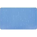 Amazon Basics Anti-Fatigue Mat Marbleized Composite Mat 1/2" Thick 2X3 Blue/White