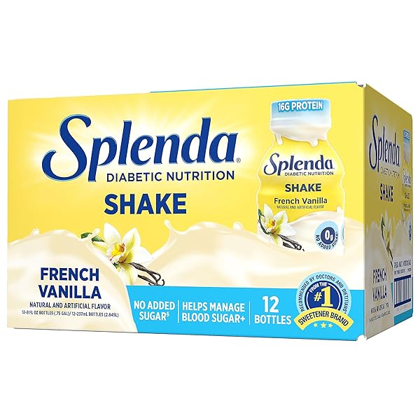 SPLENDA DIABETES NUTRITION SHAKES – MEAL REPLACEMENT SHAKE,...