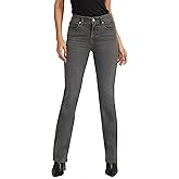 JAG Jeans Women's Eloise Mid Rise Bootcut Jeans, Stormcloud, 14