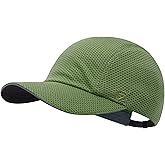 GADIEMKENSD Women's Race Day Running Cap Performance Mesh Hat - Excellent Ventilation, Lightweight, Reflective Safety