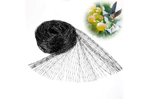 FDCLIXUVOL Pond Netting Cover for Leaves, 7 X 10 Ft Pond Net Durable Koi Ponds Cover for Leaves, Protecting Koi-Fish from Birds, Herons, Raccoons, Cats and Predators