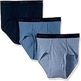 Hanes Men's Ultimate Underwear Briefs Pack, 7-Pack, Moisture-Wicking Underwear, Cotton Briefs