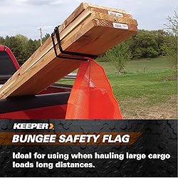 Keeper - 18" x 18" Bungee Safety Flag
