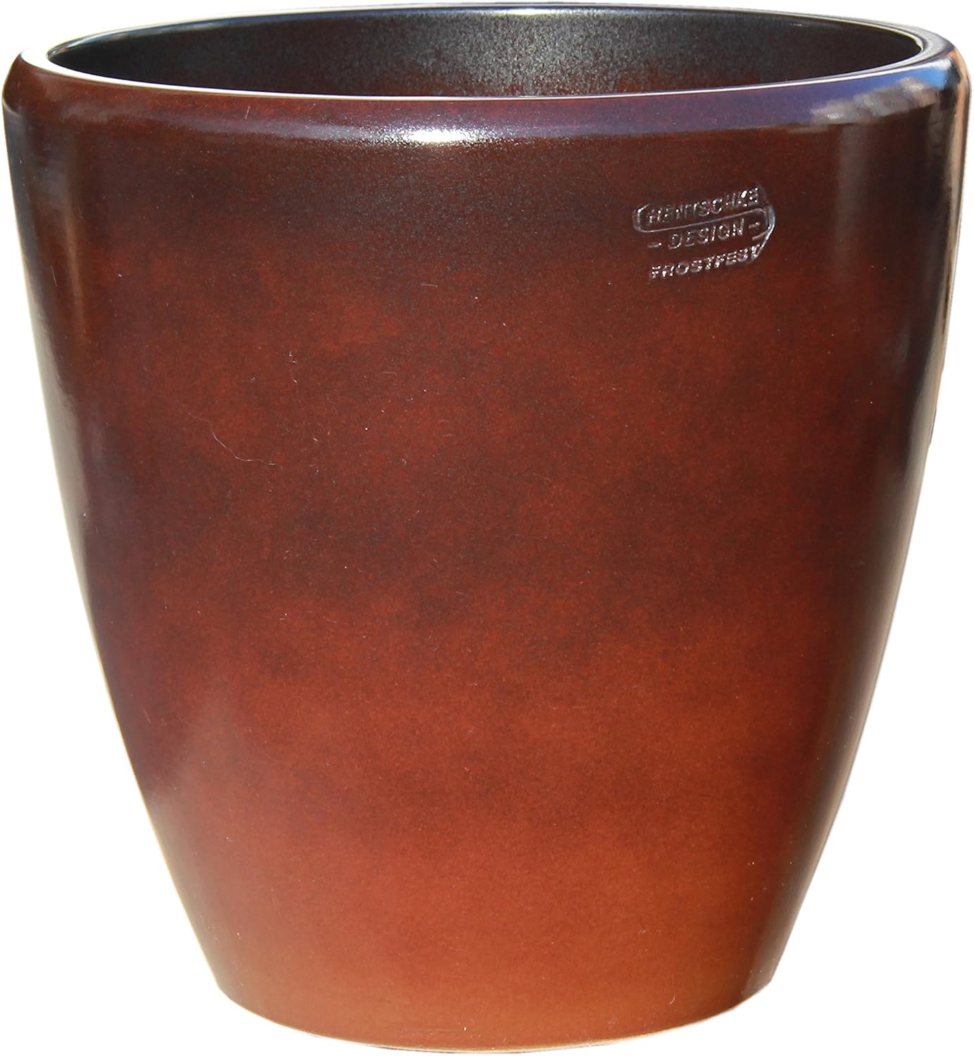 Hentschke Keramik Untersetzer Blau – 42x5,5 Cm, Stellfläche 36 Cm, Frostsicher, Made In Germany