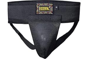 DALLX Men Athletic Supporter Jockstraps for Underwear with Removable Flex Shield Cup