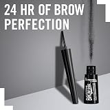 Rimmel Brow Shake Filling Powder 8 g Natural Look Black waterproof view 5