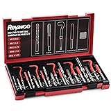 Reywoo 150 PC Helicoil Thread Repair Kit, Metric