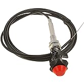 Dorman 55204 Control Cables with 2 in. Black Knob, 10 Ft. Length