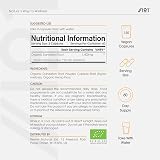 ALPHA01 Organic Dandelion Root 1400mg 120 Vegan Capsules High Strength view 3