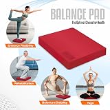 Yes4All Foam Exercise Pad Red Large Balance Pad for Therapy & Yoga view 5