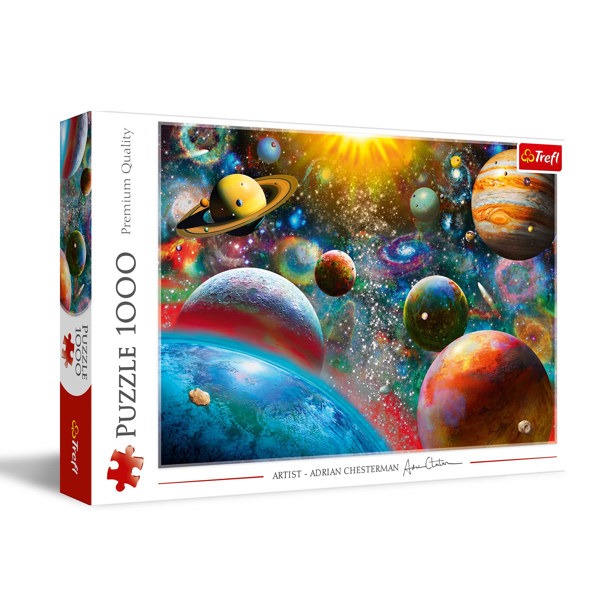 Trefl, 10624 Space Jigsaw Puzzle, 1000 Pieces, for Ages 12 and Up, Multi-Colour
