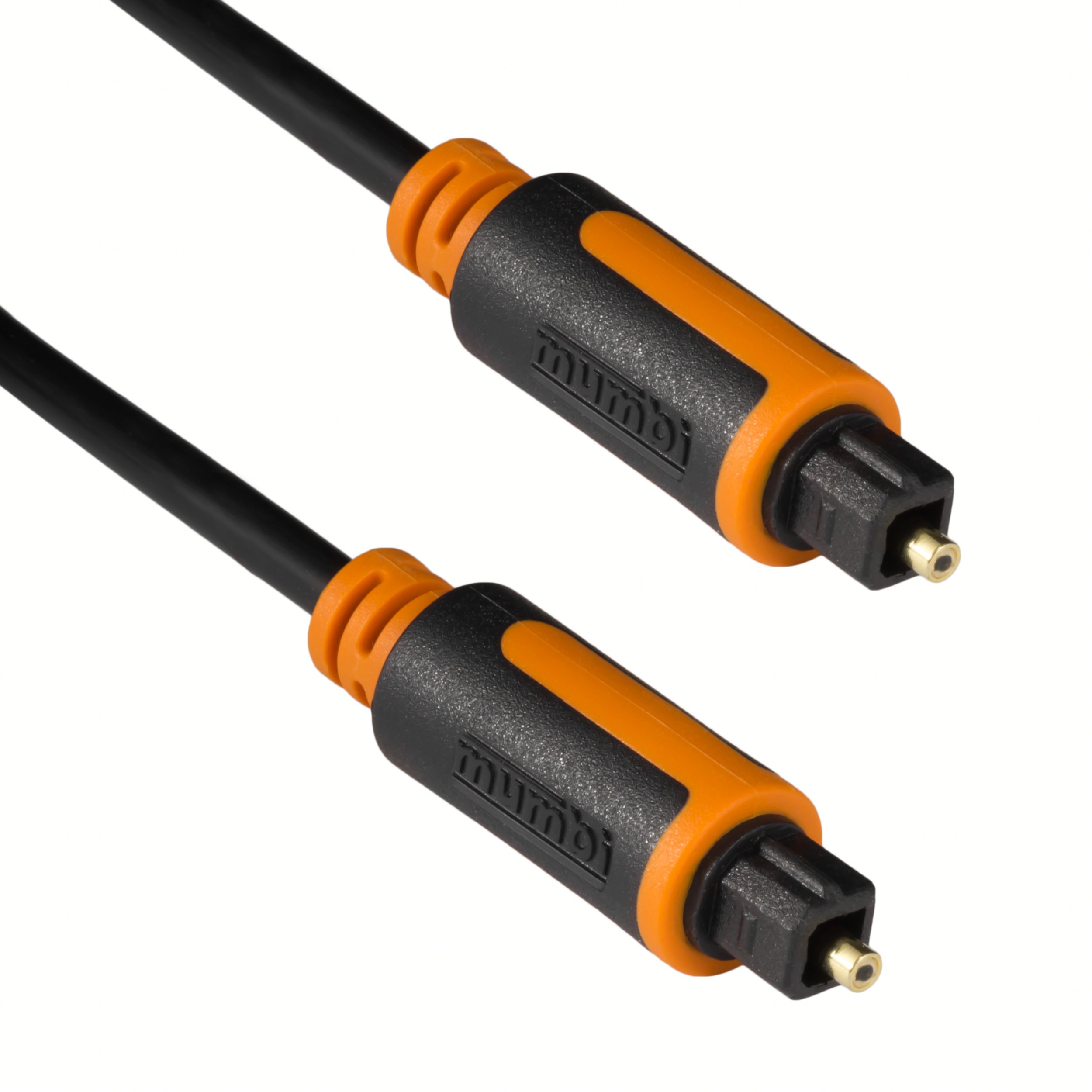 mumbi Optical Audio Cable Toslink Male to Toslink Male Gold-Plated 3 m