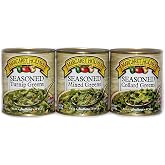 Margaret Holmes Greens Variety Pack - 27 Oz Cans, (Pack of 3) Turnips, Collards, and Mixed Greens