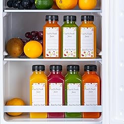 BOOMIBOO Juice Bottles with Caps - 15Pcs