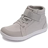 WHITIN Little/Big Kid Wide High Top Barefoot Shoes | Street-Style Minimalist Sneakers for Boys/Girls | Natural & Healthy Fit