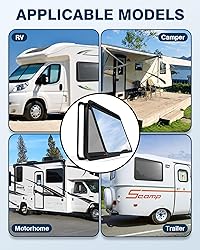 PYY RV Exit Window 36" W X 22" H Camper Windows