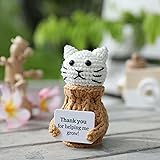 YOOJEE Crochet Cat “Thank You for Helping Me