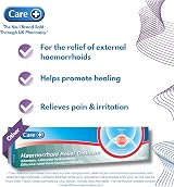 Care Haemorrhoid Cream 25g External Piles Relief Double Action Ointment view 2
